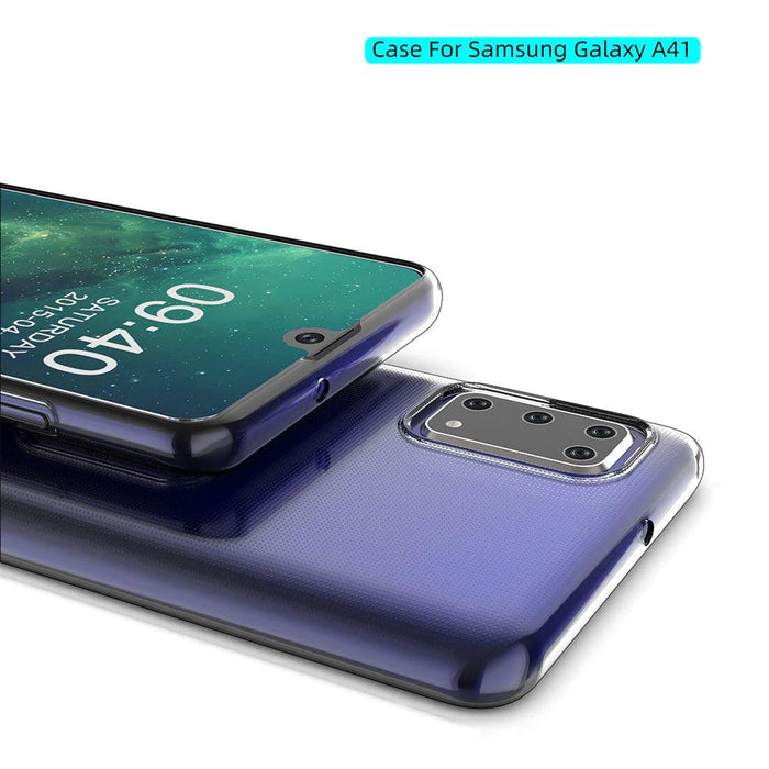 Samsung A41 Silicone Gel Ultra Slim Case Clear