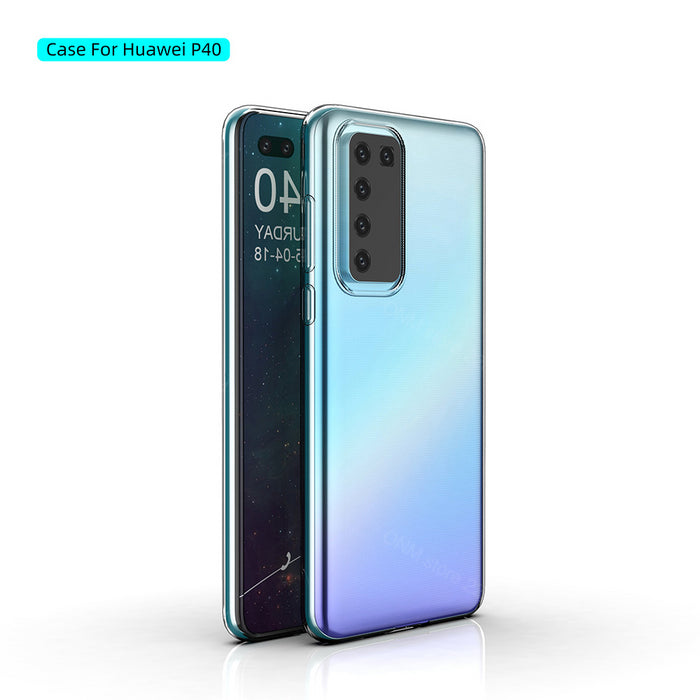 Huawei P40 Case Silicone Gel Ultra Slim Case Clear