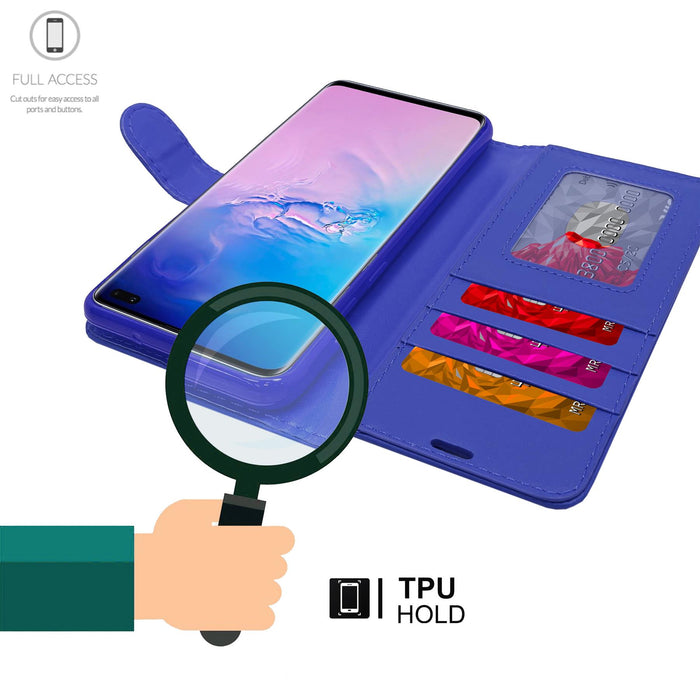 Samsung Galaxy S9 Flip Folio Book Wallet Case