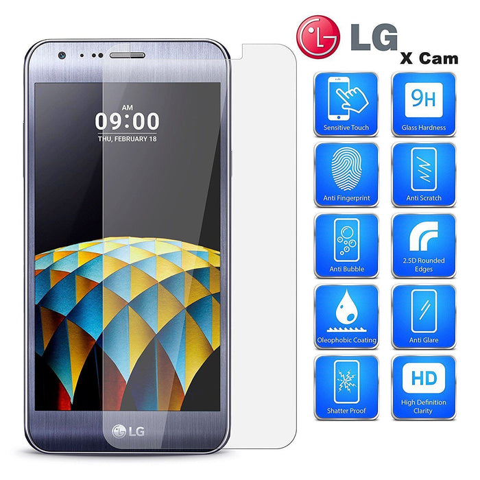 LG X Cam 2.5D Tempered Glass Screen Protector