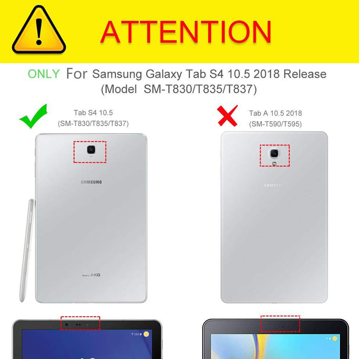 Samsung Galaxy Tab S4 10.5" (T830) 360° Rotating Folio Case