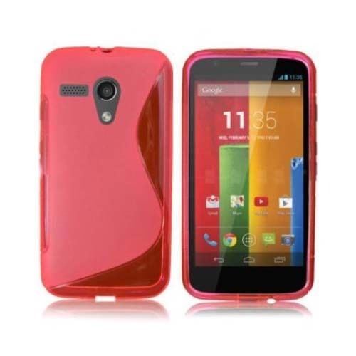 S-Gel Wave Tough Shockproof Phone Case Gel Cover Skin for Motorola Moto G
