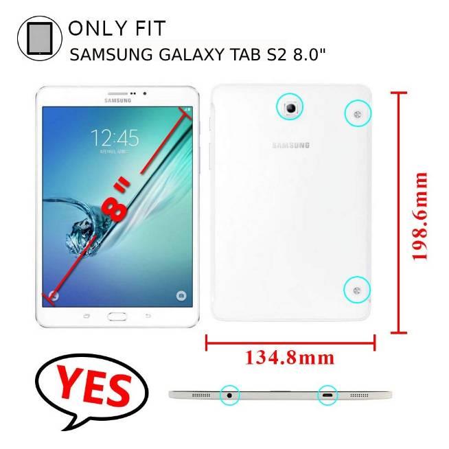 Samsung Galaxy Tab S2 8" (T715) 360� Rotating Folio Case
