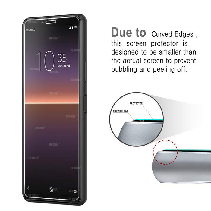 Sony Xperia 10 iii  2.5D Tempered Glass Screen Protector