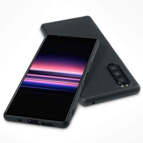 Black Gel Case Tough Shockproof Phone Case Gel Cover Skin for Sony Xperia 1 III