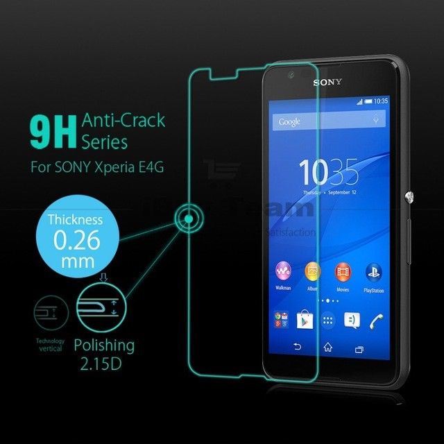 Sony Xperia E4G  2.5D Tempered Glass Screen Protector