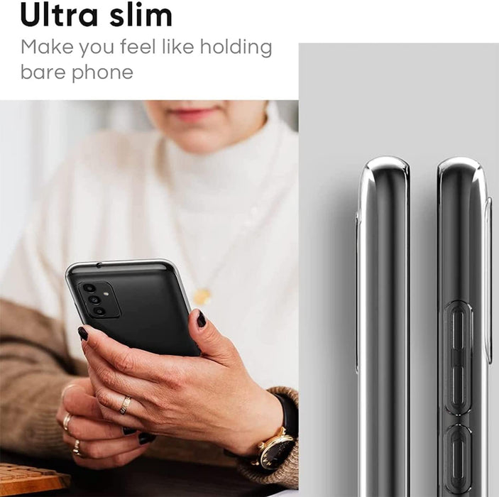 Samsung Galaxy A13 5G Silicone Gel Ultra Slim Case Clear