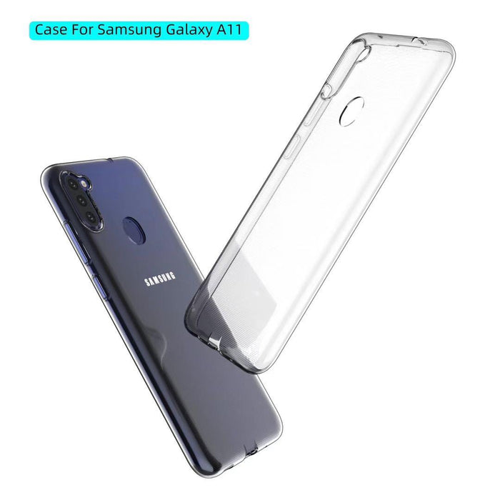 Samsung Galaxy A11 Silicone Gel Ultra Slim Case Clear