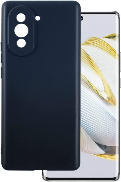 Black Gel Case Tough Shockproof Phone Case Gel Cover Skin for Huawei Nova 10