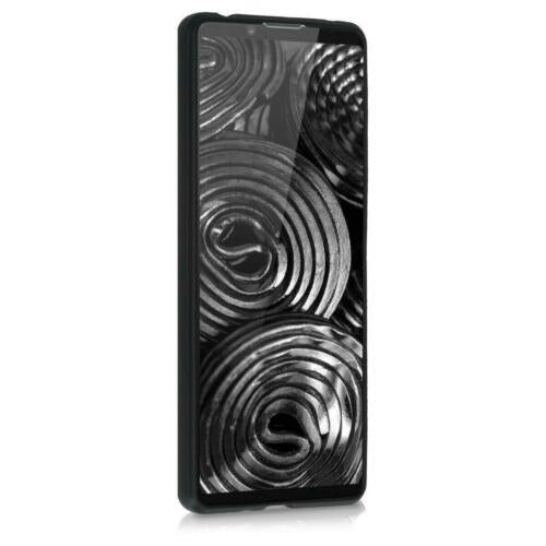 Black Gel Case Tough Shockproof Phone Case Gel Cover Skin for Sony Xperia 1 III
