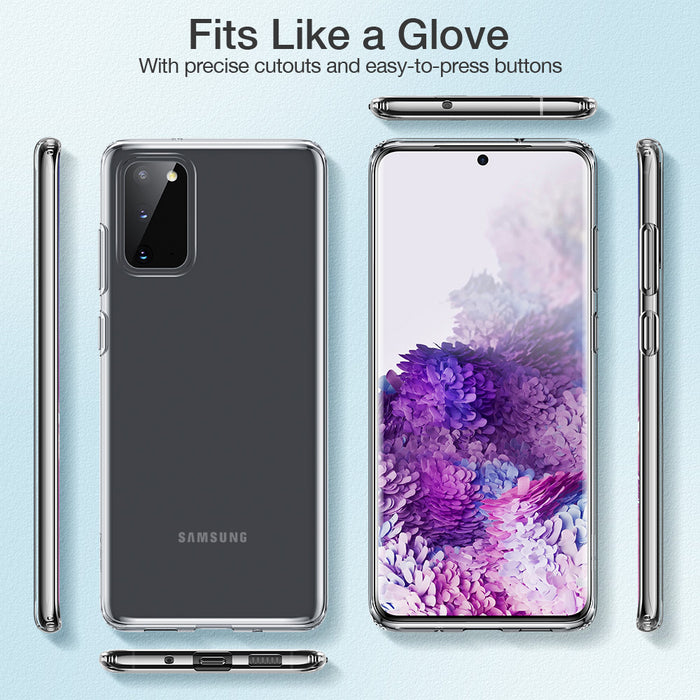 Samsung Galaxy  S20 Silicone Gel Ultra Slim Case Clear