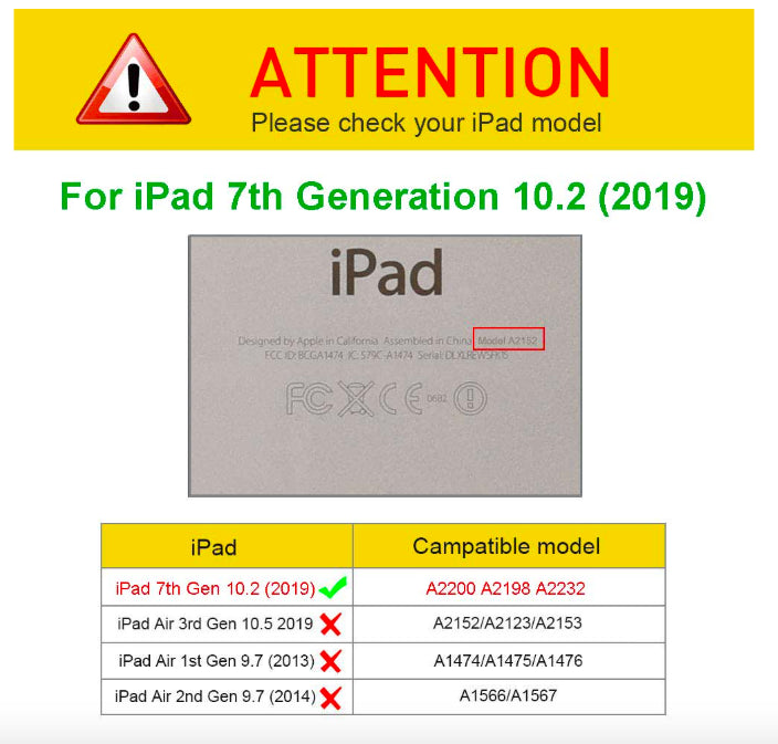 Apple iPad 10.2 (Geneartion 7) 360° Rotating Folio Case