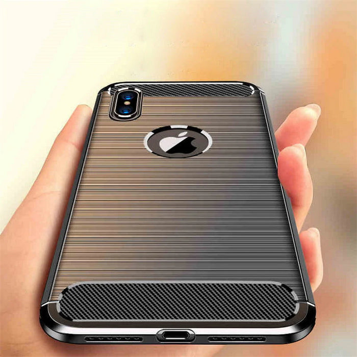 For Apple iPhone Xs Max Armour Shockproof Gel Case Silicone Cover Case Thin