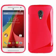 S-Gel Wave Tough Shockproof Phone Case Gel Cover Skin for Motorola Moto G2