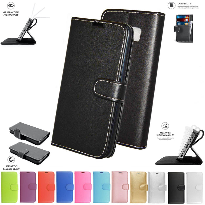 Samsung Galaxy Trend Plus S7580 Flip Folio Book Wallet Case