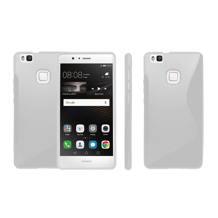 S-Gel Wave Tough Shockproof Phone Case Gel Cover Skin for Huawei P9 Lite