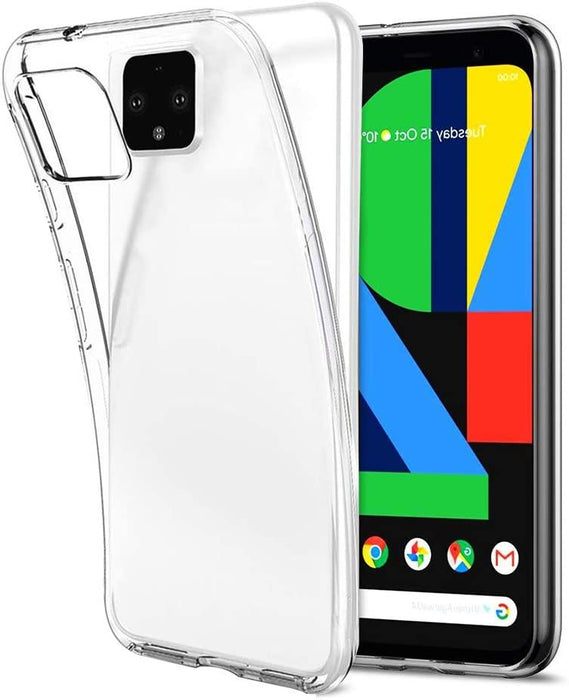 Google Pixel 4 XL Silicone Gel Ultra Slim Case Clear