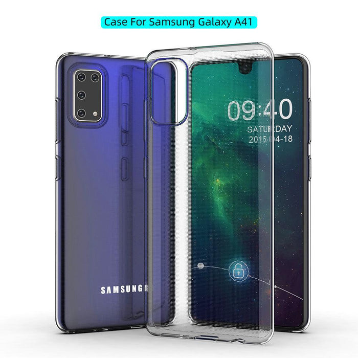 Samsung A41 Silicone Gel Ultra Slim Case Clear