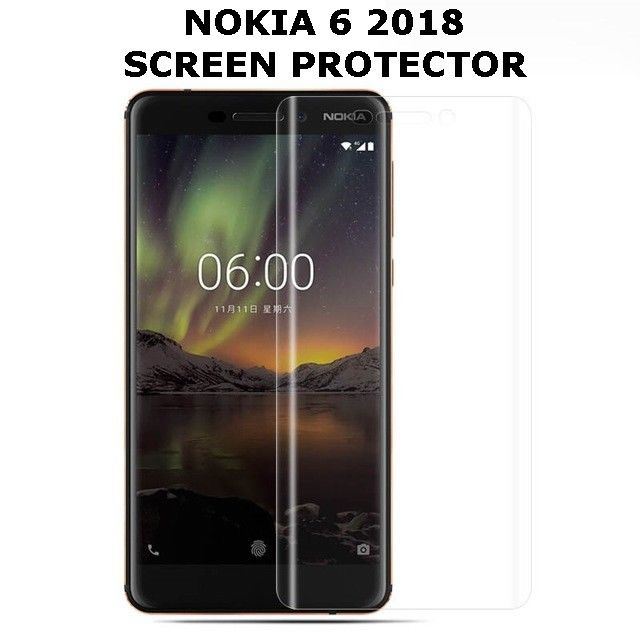 Nokia 6 (2018)  2.5D Tempered Glass Screen Protector