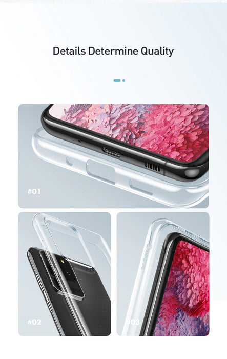 Samsung Galaxy S21 Ultra Silicone Gel Ultra Slim Case Clear