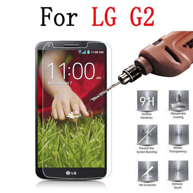 LG G2 2.5D Tempered Glass Screen Protector