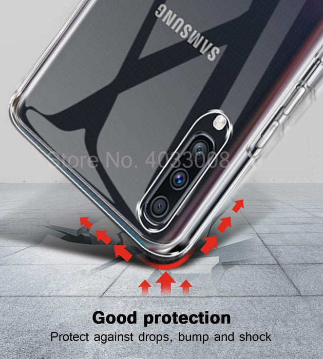 Samsung Galaxy A30s / A50 / A50s Silicone Gel Ultra Slim Case Clear