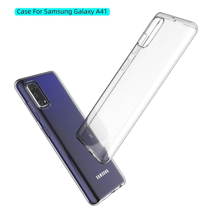 Samsung A41 Silicone Gel Ultra Slim Case Clear