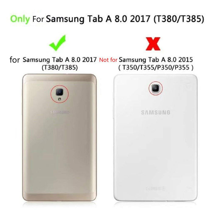 Samsung Galaxy Tab A (2017) 8" (T385 T380) 360° Rotating Folio Case