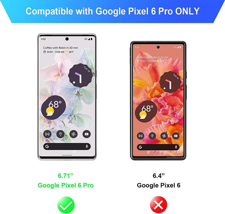 Google Pixel 6 Pro Silicone Gel Ultra Slim Case Clear