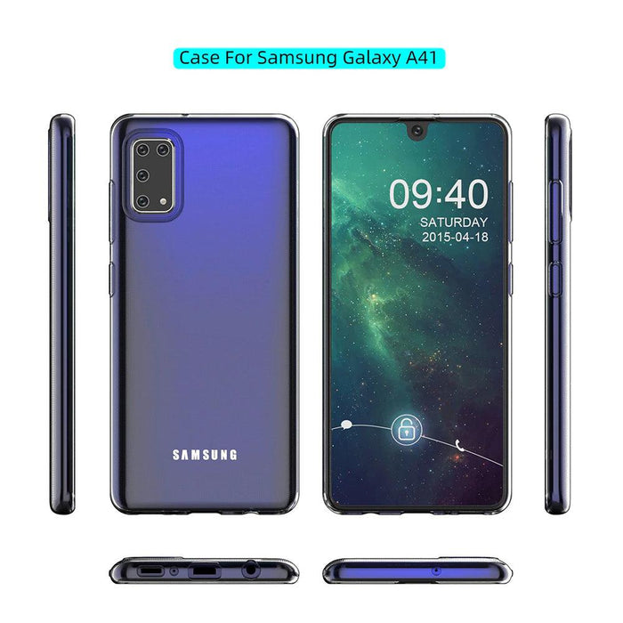 Samsung A41 Silicone Gel Ultra Slim Case Clear