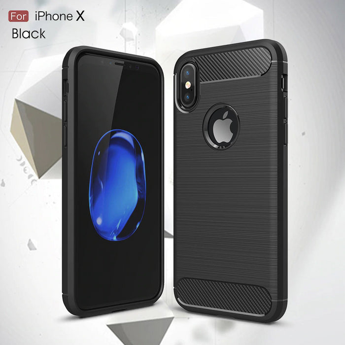 For Apple iPhone Xs Max Armour Shockproof Gel Case Silicone Cover Case Thin