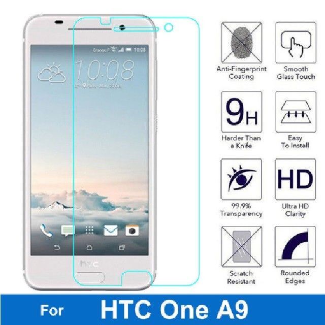 HTC One A9 2.5D Tempered Glass Screen Protector