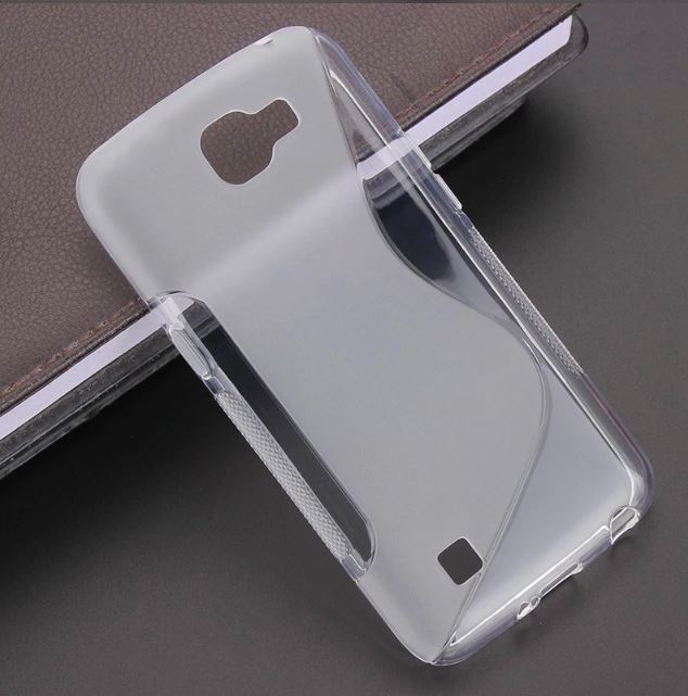 S-Gel Wave Tough Shockproof Phone Case Gel Cover Skin for LG K4