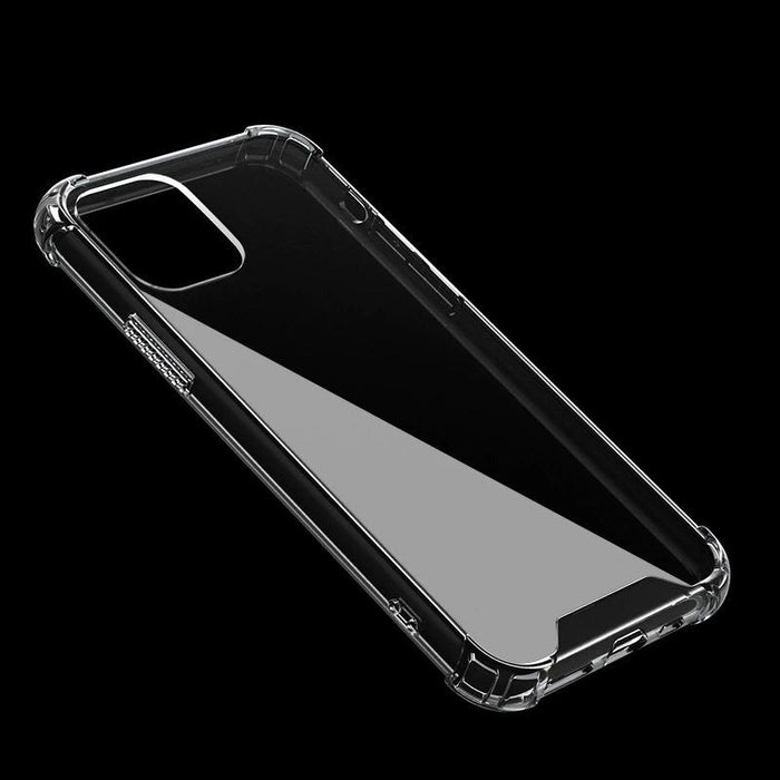 Apple iPhone 12 Pro Max Hybrid Gel Four Corner Cushion Case [CLEAR]