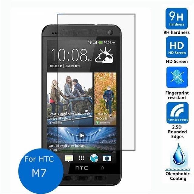 HTC One M7 2.5D Tempered Glass Screen Protector