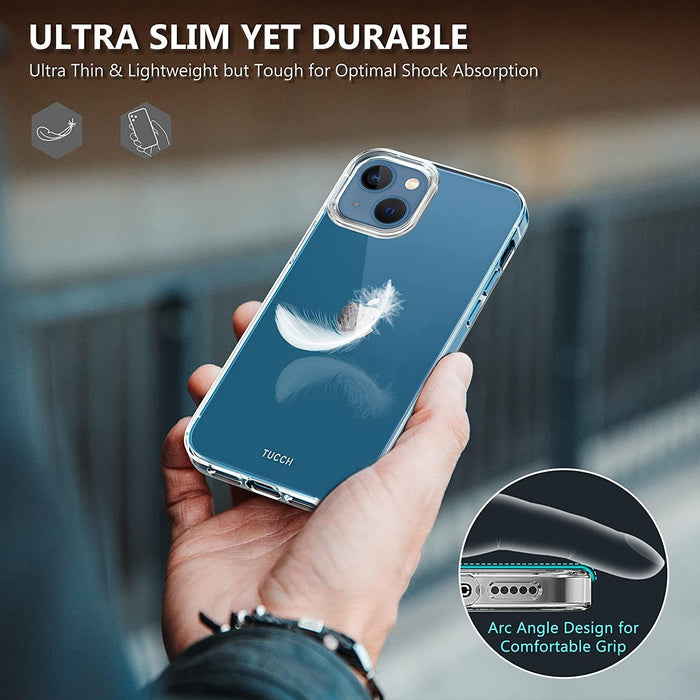 Apple iPhone 14 Silicone Gel Ultra Slim Case Clear