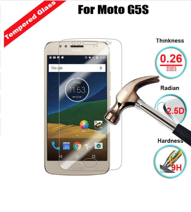 Motorola Moto G5s 2.5D Tempered Glass Screen Protector