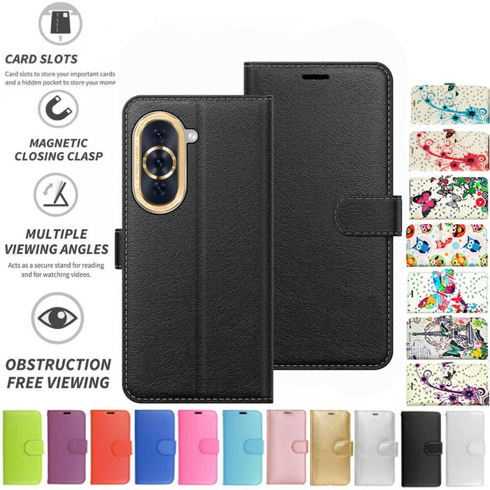 Huawei Nova 10 Pro Flip Folio Book Wallet Case