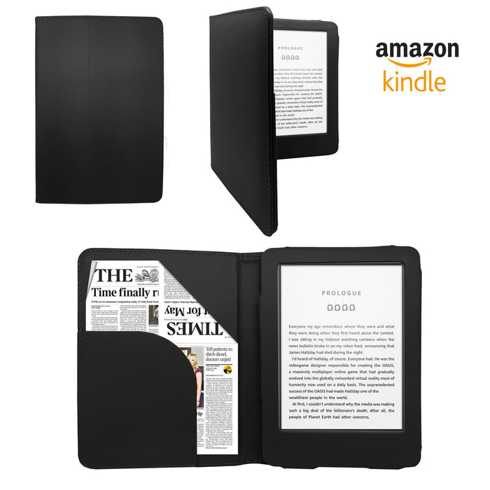 Amazon Kindle Paper White Flip Folio Book Wallet Case