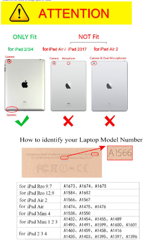 Apple iPad 2/3/4 360° Rotating Folio Case