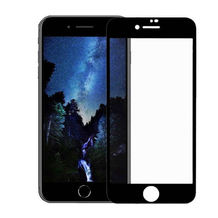 Apple iPhone 7 Plus / 8 Plus 5D Tempered Glass Screen Protector [Black]