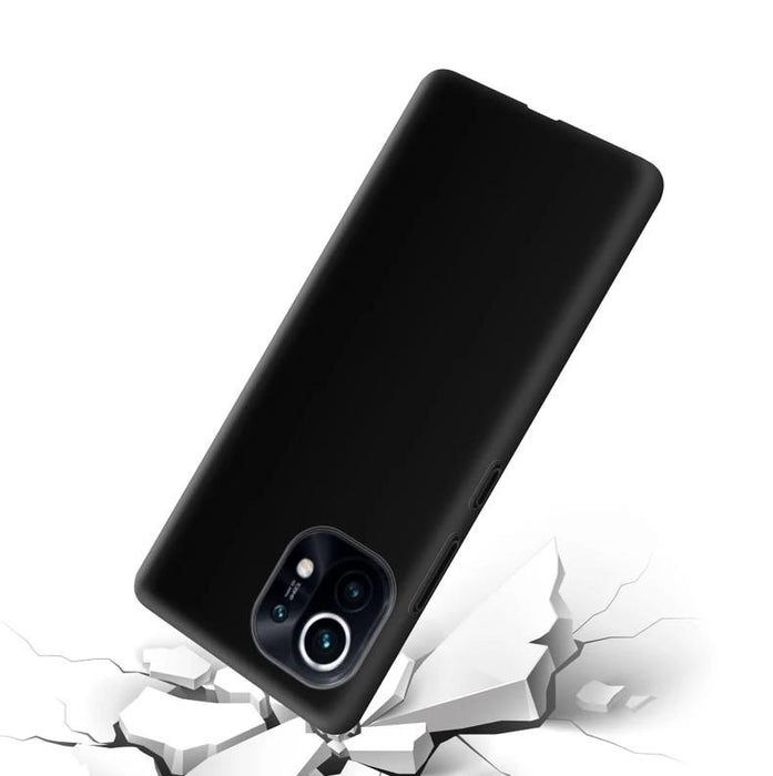 Black Gel Case Tough Shockproof Phone Case Gel Cover Skin for Xiaomi Redmi 11 PRO 5G
