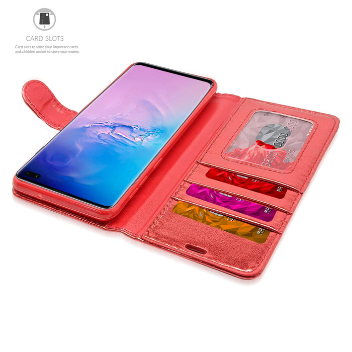 Huawei P30 Flip Folio Book Wallet Case