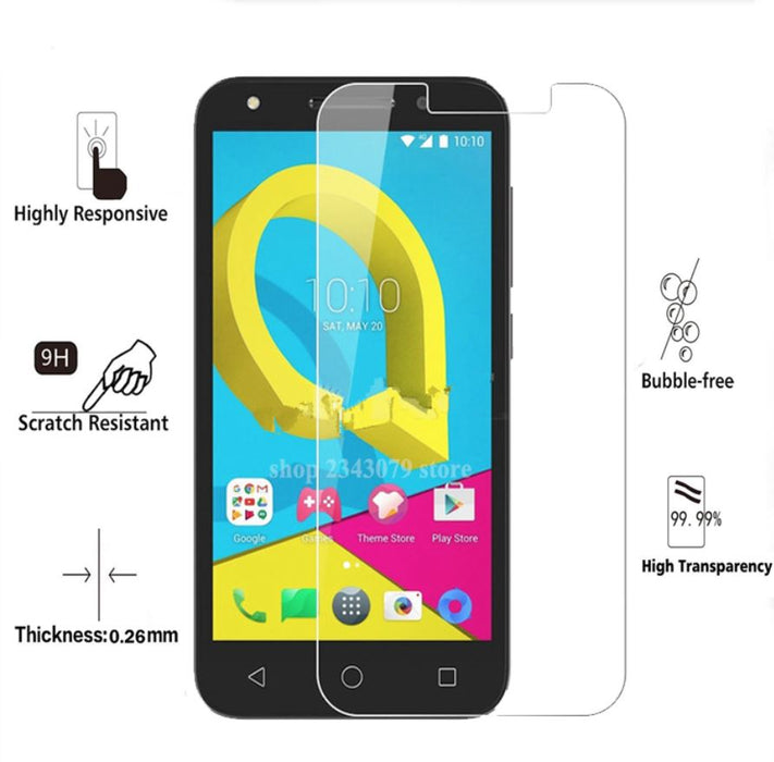 OUT Alcatel U5 2.5D Tempered Glass Screen Protector