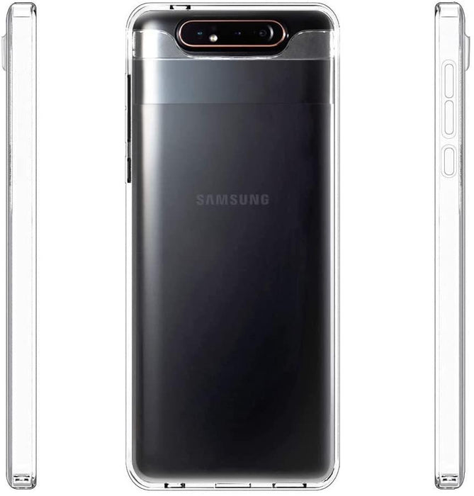 Samsung A80 Silicone Gel Ultra Slim Case Clear