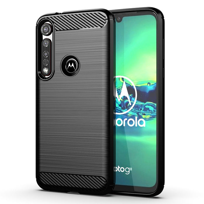 For Motorola G8 Plus Armour Shockproof Gel Case Silicone Cover Case Thin