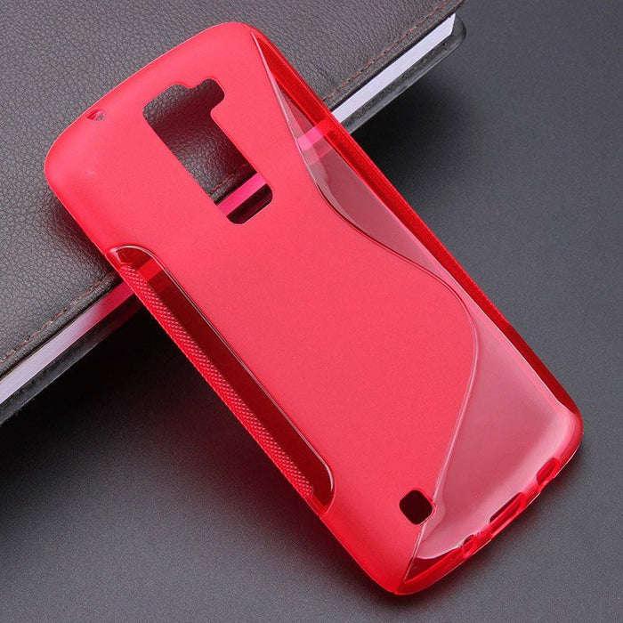 S-Gel Wave Tough Shockproof Phone Case Gel Cover Skin for LG K8