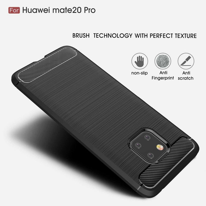 For Huawei Mate 20 Pro Armour Shockproof Gel Case Silicone Cover Case Thin