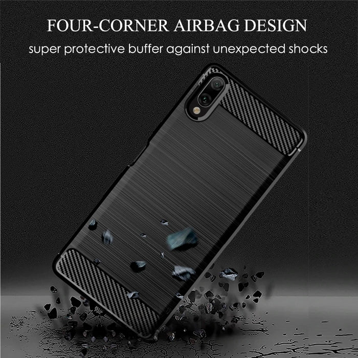 For SONY XPERIA L3 Armour Shockproof Gel Case Silicone Cover Case Thin