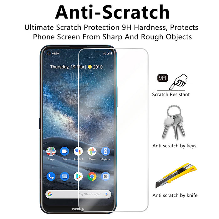 Nokia 8.3 5G  2.5D Tempered Glass Screen Protector